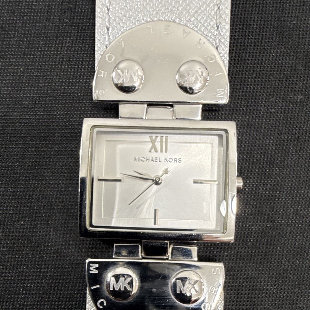 Womenβs Michael Kors MK-2364 Rectangle Case 6β Max Wrist 28mm New Battery (T6)